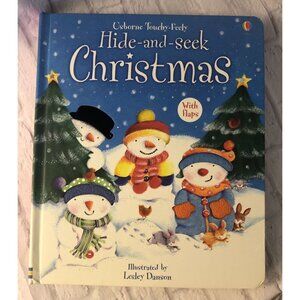 Usborne Touchy Feely Hide And Seek Christmas With Flaps